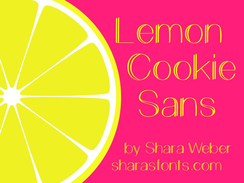 LemonCookie Schriftart