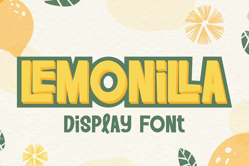 LEMONILLA Schriftart