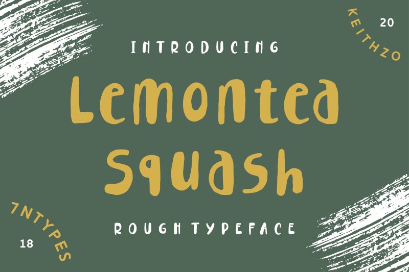 Lemontea Squash Czcionka