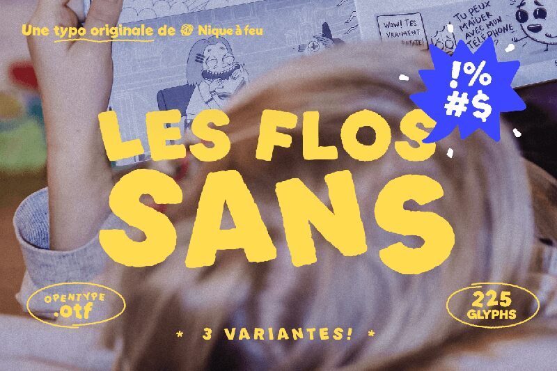 Les Flos Chaos — Schriftpräsentation