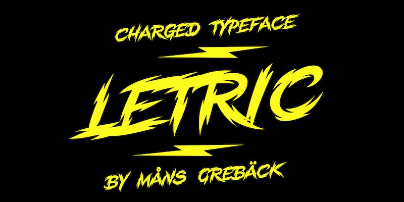 Letric Schriftart