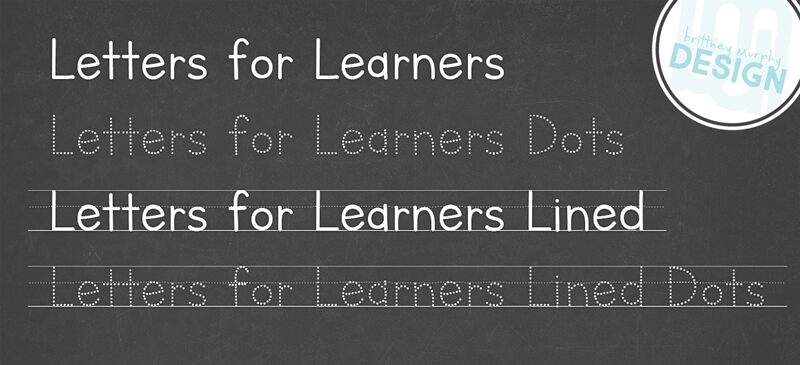 Letters for Learners Carattere