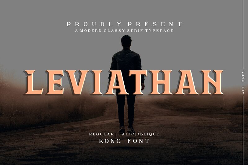 Leviathan Schriftart