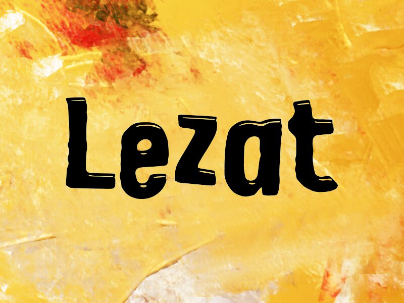 Lezat — Font presentation
