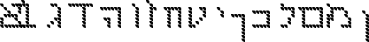 Preview of the leafer Regular font