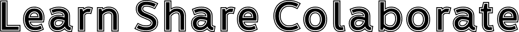 LearnShareColaborateInout