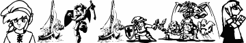 Legend Of Zelda TriFont