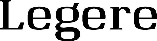 Legere Regular font