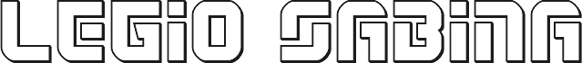 معاينة خط Legio Sabina Outline