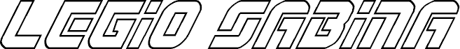 معاينة خط Legio Sabina Shadow Italic