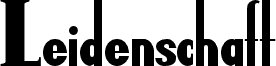 Leidenschaft