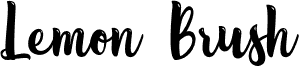Lemon Brush - Personal Use