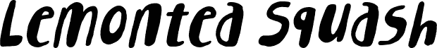 Lemontea Squash Italic
