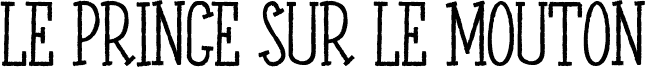 LEPRINCESURLEMOUTON