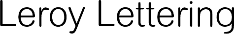 LeroyLetteringLightBETA01