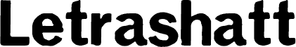 Letrashatt Regular шрифт
