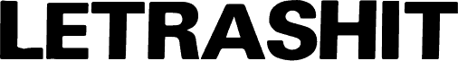 Letrashit Regular шрифт
