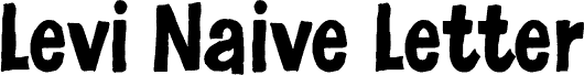 LeviNaiveLetter 1