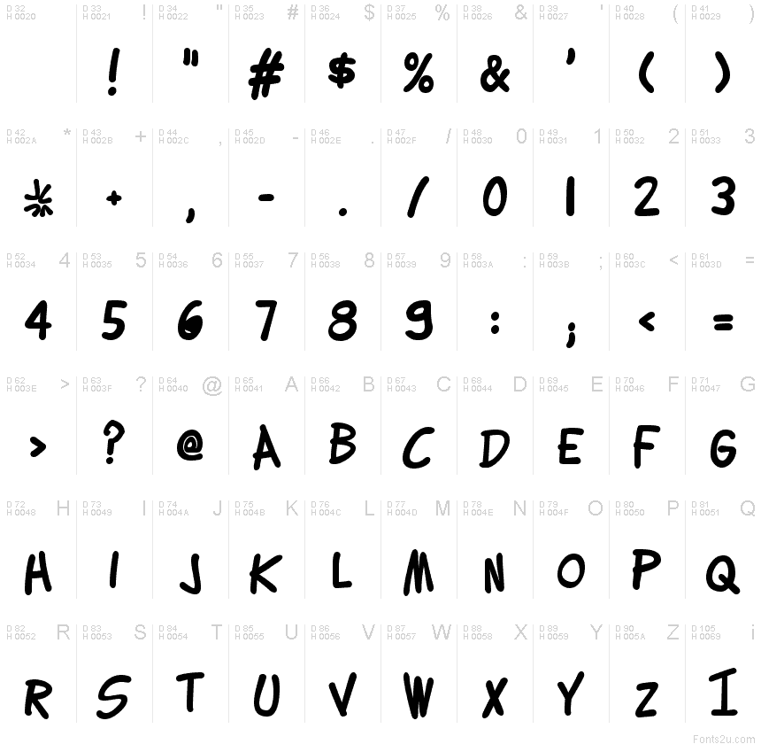 lettering1-weird-bold-font