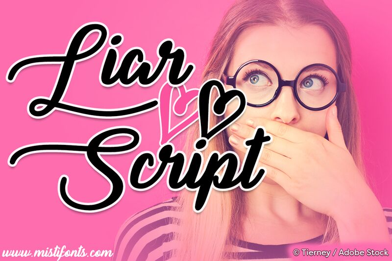 Liar Script Czcionka