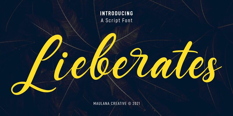 Lieberates Czcionka