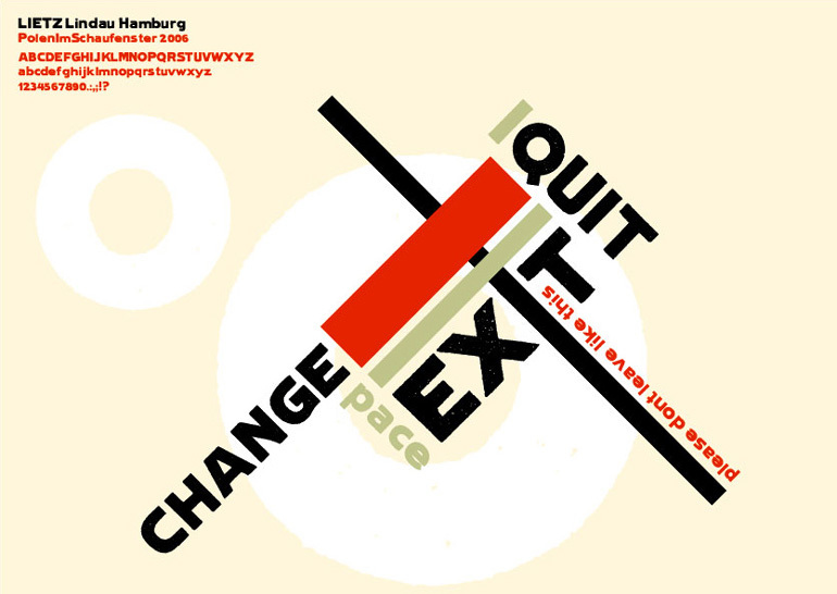 Lietz LindauHamburg Czcionka