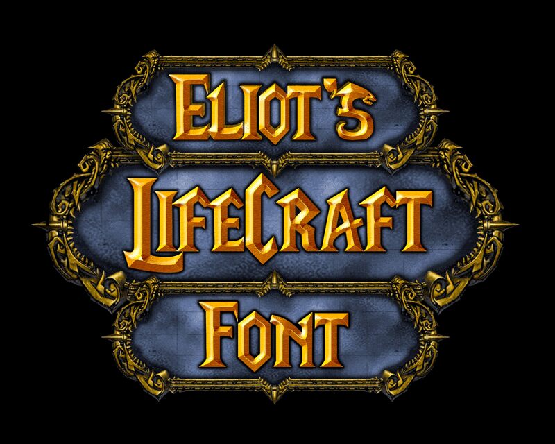 LifeCraft Schriftart