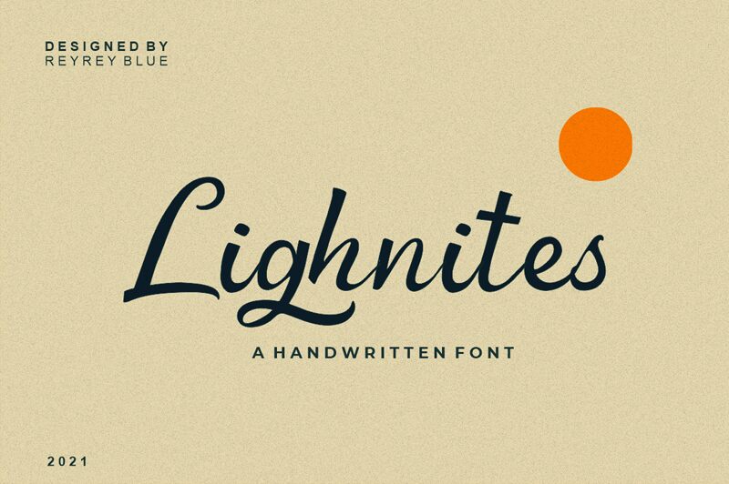 Lighnites Czcionka