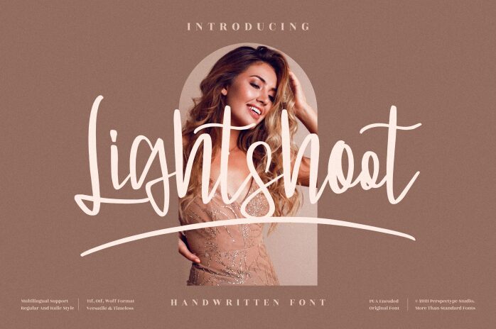 Lightshoot Schriftart