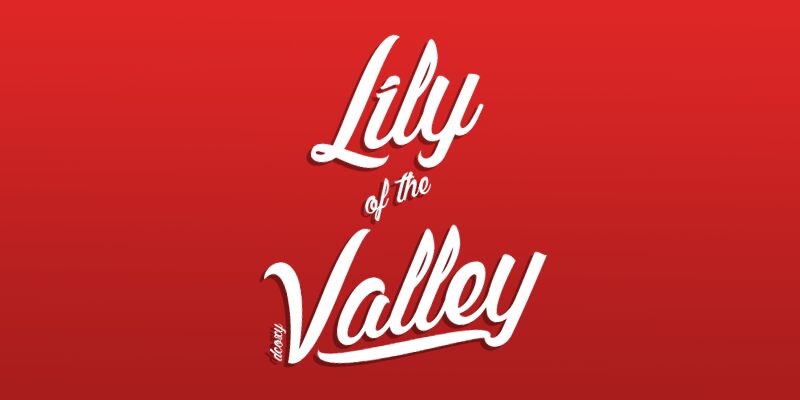 Lily of the Valley Czcionka