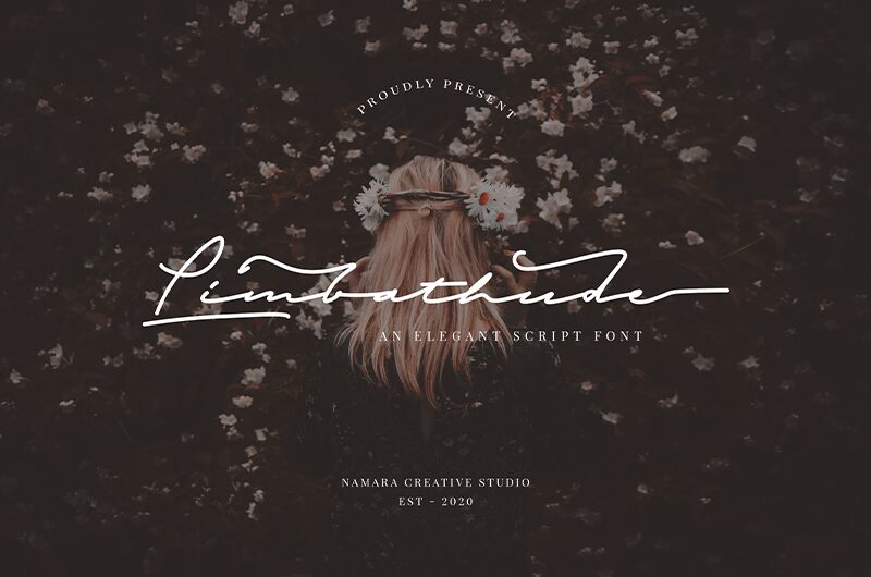 Limbathude Script Font