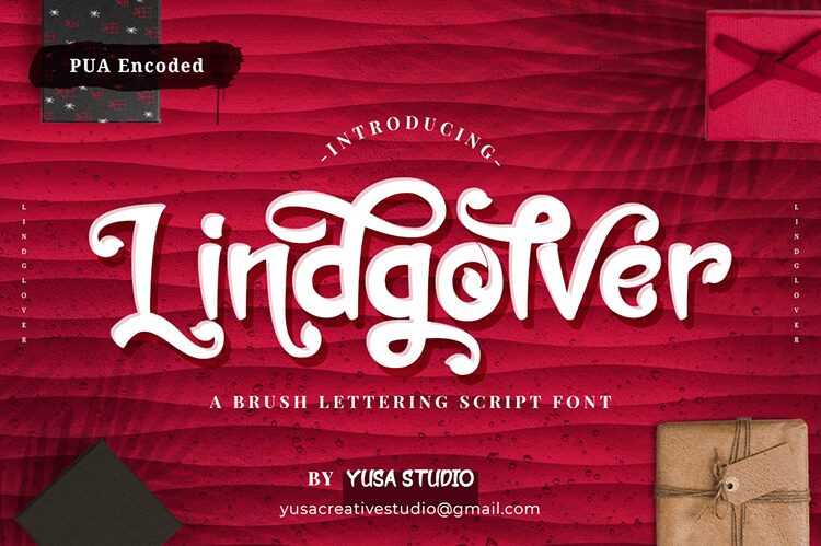 Lindgolver Schriftart
