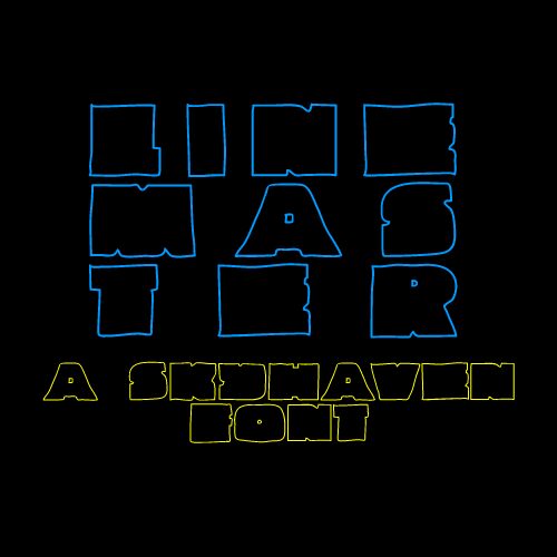 Linemaster Schriftart