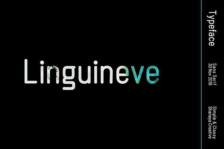 Linguineve Schriftart