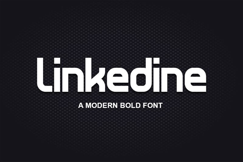 Linkedine Schriftart