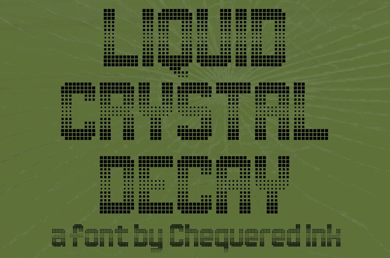 Liquid Crystal Decay Carattere