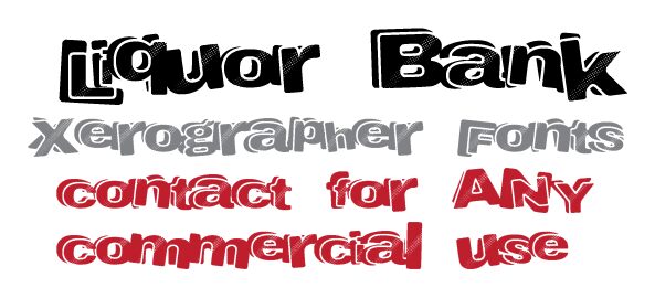 LiquorBank Carattere