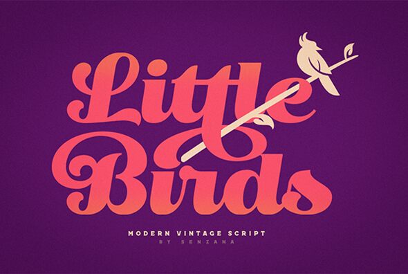Little Birds Czcionka