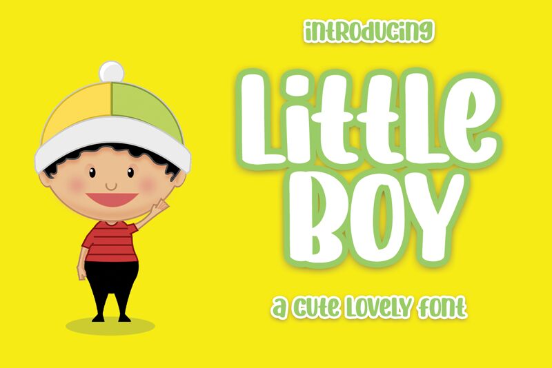 Little Boy Schriftart