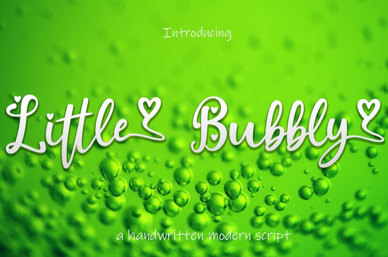 Little Bubbly Carattere