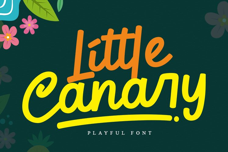 Little Canary Schriftart