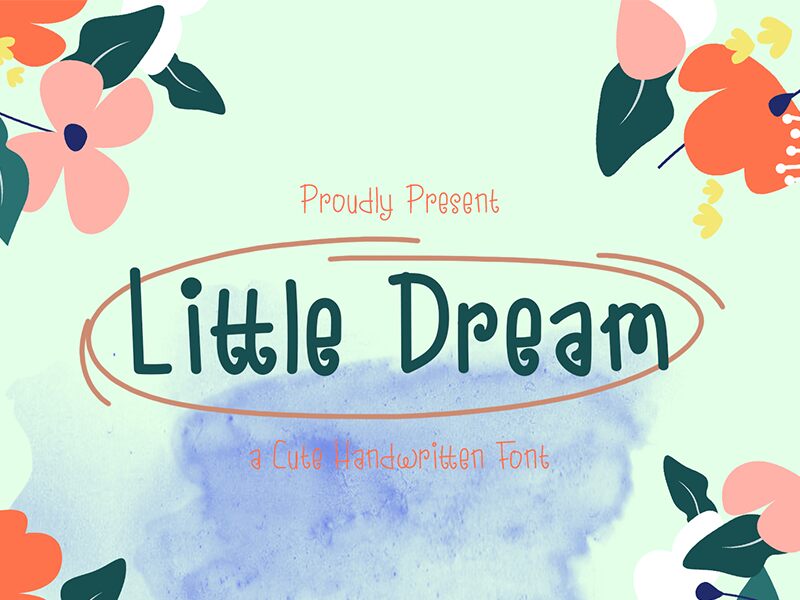 Little Dreams Schriftart