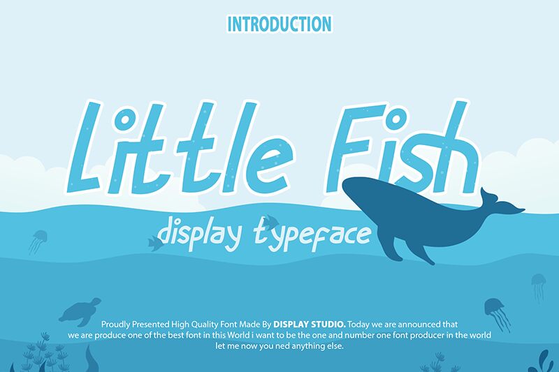 Little Fish Schriftart