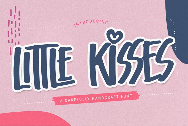 Little Kisses Schriftart