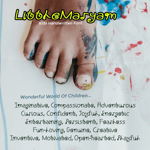 Little Maryam Schriftart