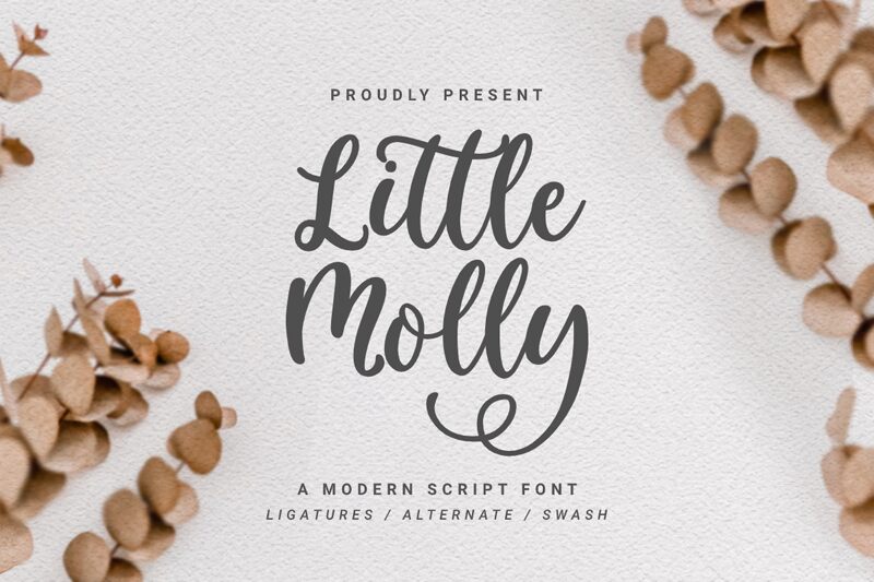 Little_Molly الخط