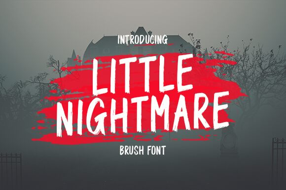 LITTLE NIGHTMARE Schriftart