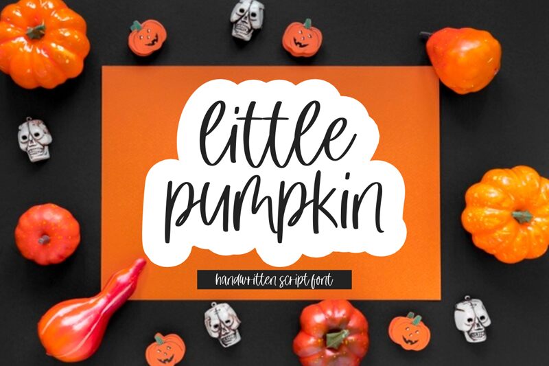 little pumpkin Czcionka
