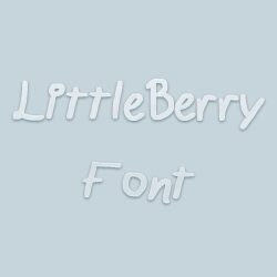 Little Berry Druh písma