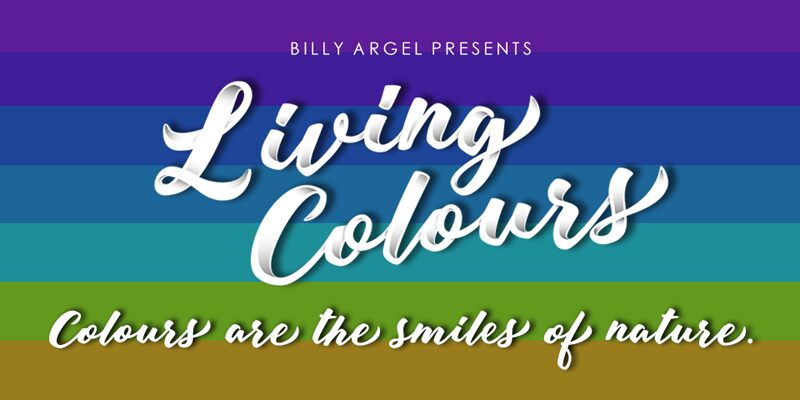 Living Colours Schriftart